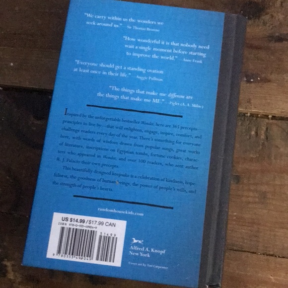 Wonder & 365 Days of Wonder by R.J. Palacio hardcover book set award winning NEW - Picture 6 of 8